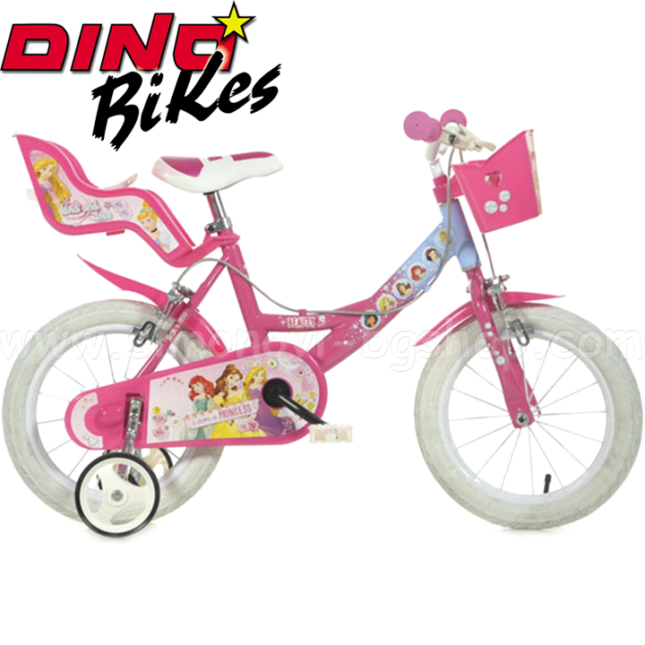 Dino Bikes - Детски велосипед 16" Princess Dino Bikes - Детски велосипед 16" Princess