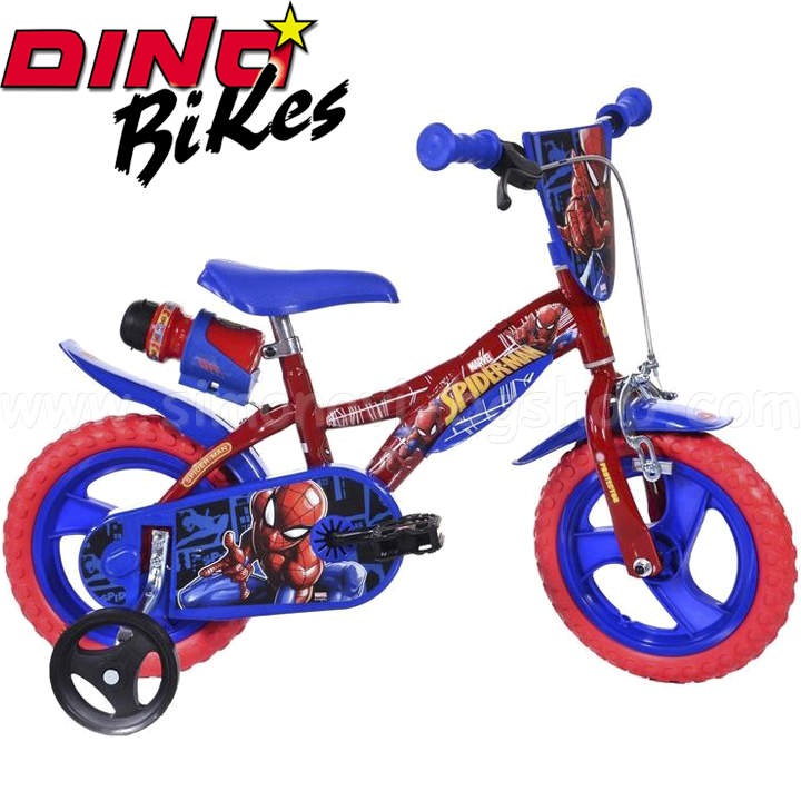 *2022 Dino Bikes Spiderman     12'' 612L-SA