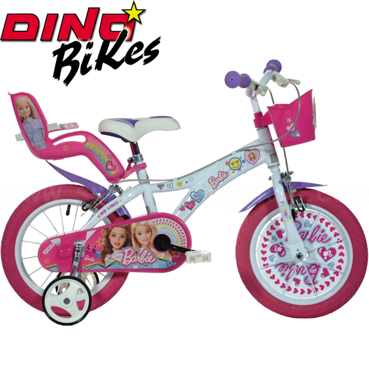 * Dino Bikes Disney Barbie    16'' 8006817905165