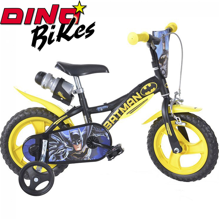 *Bicicletă pentru copii Dino Bikes Batman pentru băiat 12 inchi 12