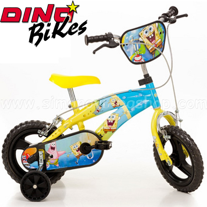 Dino Bikes - Bicycle 12 '' SpongeBob