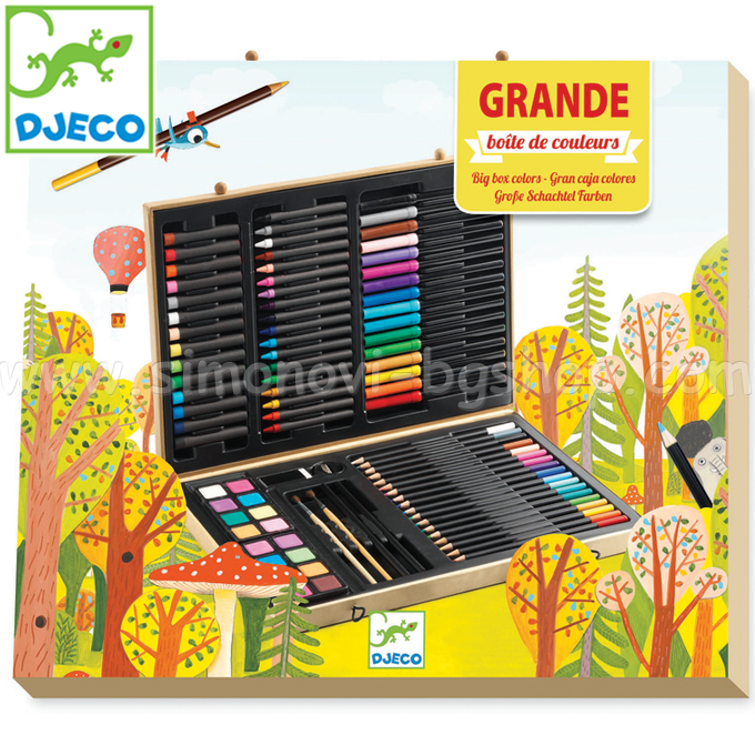 Djeco -    Big Box of Colors DJ09750