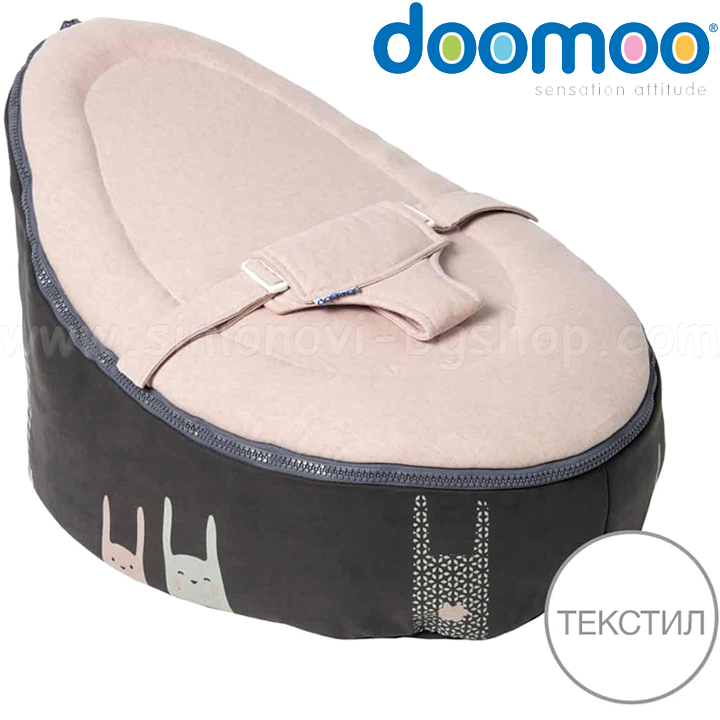 *Doomoo   Rabbit PinkS R1