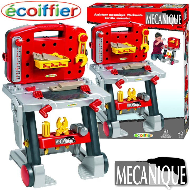 Ecoiffier - Mecanique Tool Center in suitcase 2356