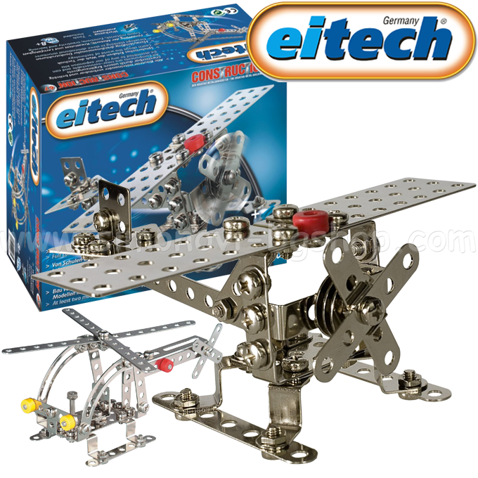 Eitech Basic Metal constructor plane / helicopter C67