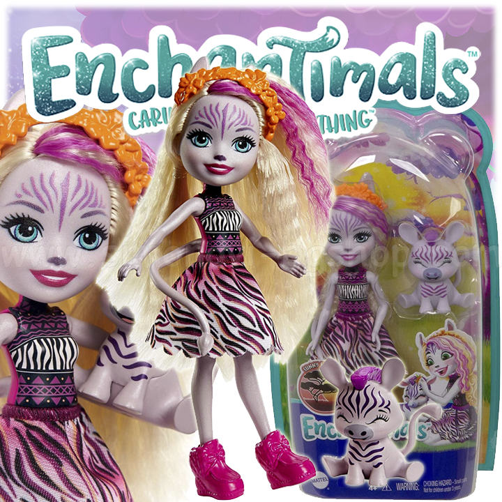 Enchantimals JungleWood   ZadieZebra   GTM27