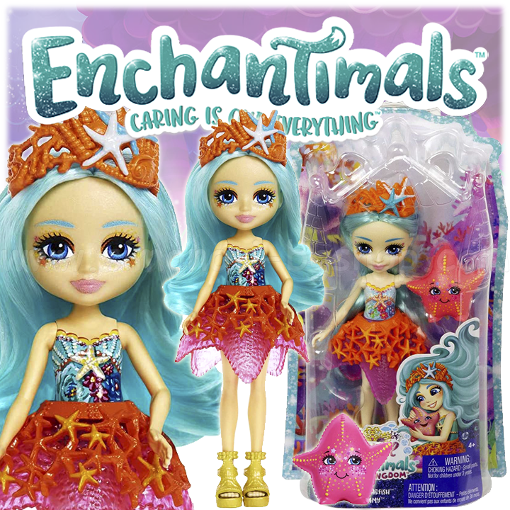 * Enchantimals Royal Ocean Kingdom  Staria Starfish & Beamy Doll GYJ0