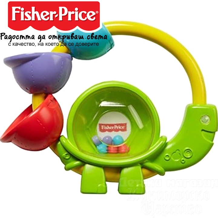 Fisher Price Дрънкалка костенурка FWH54 Fisher Price Дрънкалка костенурка FWH54