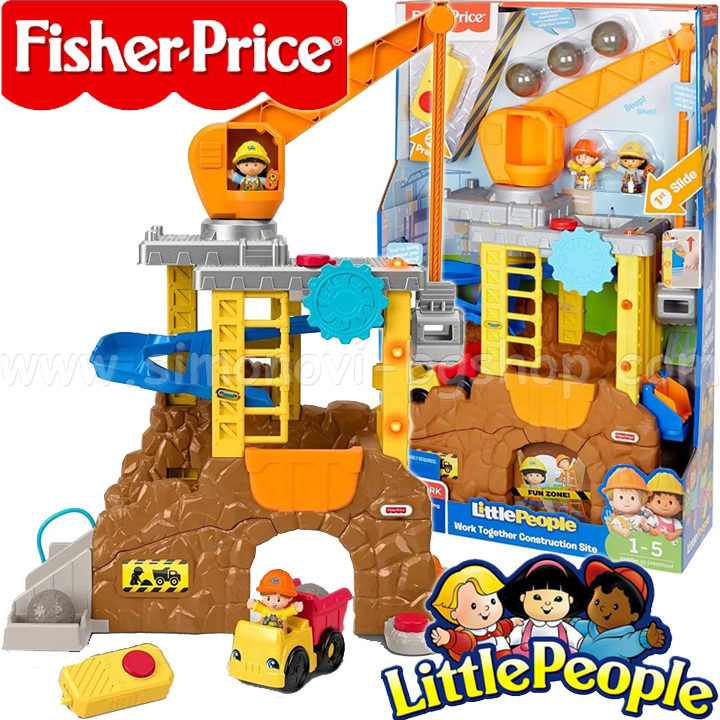Şantierul Fisher Price Little People DXB23