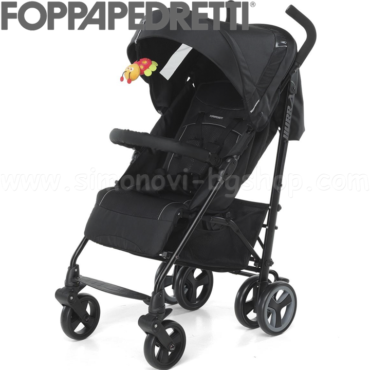 Foppapedretti Baby Stroller HURRA´ Black