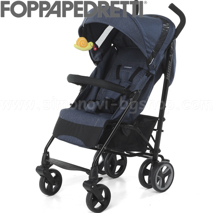 Foppapedretti Baby Stroller HURRA´ Denim