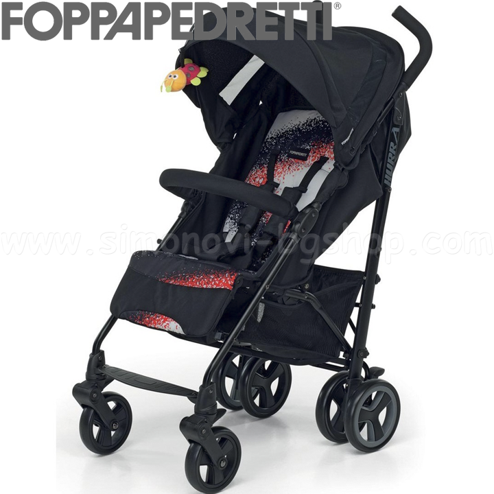 Foppapedretti Baby Stroller HURRA´ Fantasy Black
