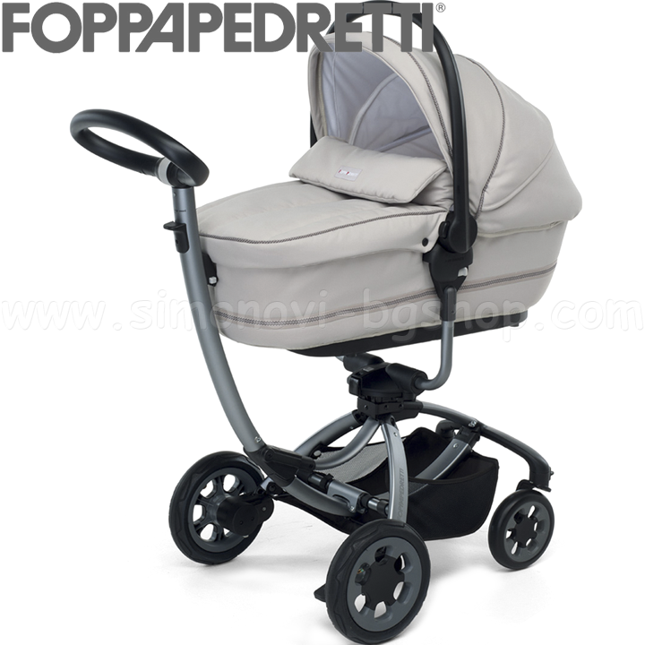 Foppapedretti Myo Travel System 3 in 1 Baby Combat Baby Cart Honey