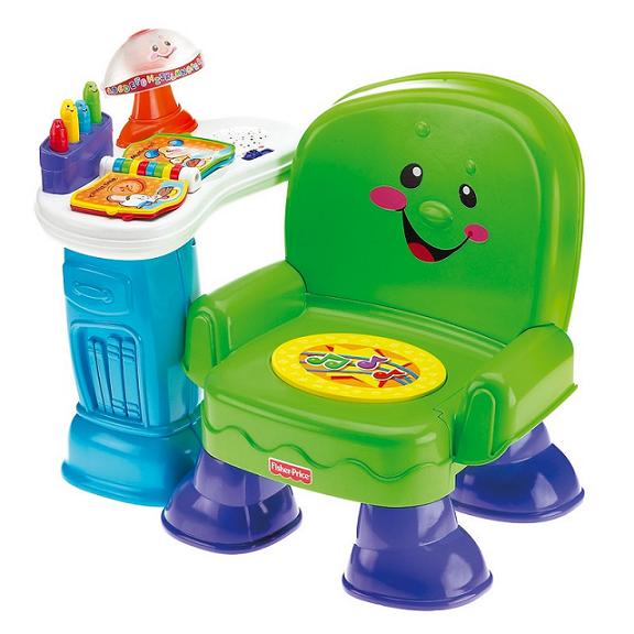 *Fisher Price - Музикално обучаващо столче на БЪЛГАРСКИ ЕЗИК