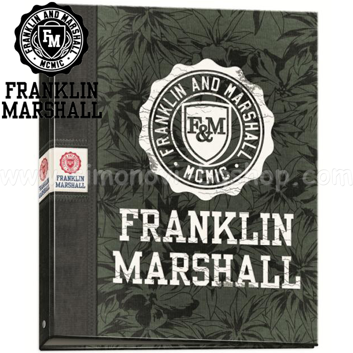 Franklin & Marshall Boys Binders 05320 Green Stationery Team
