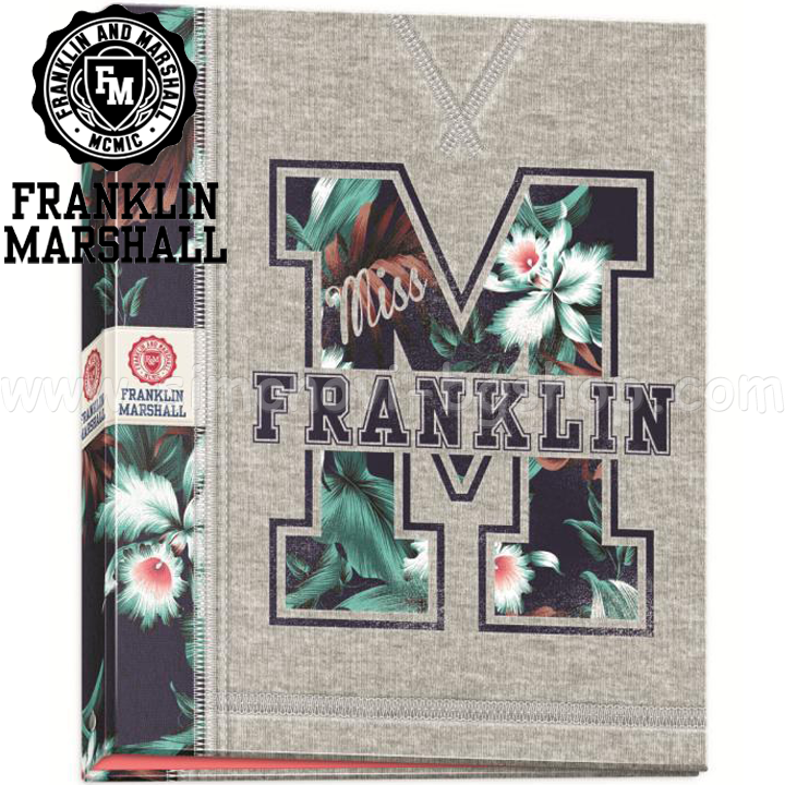 Franklin & Marshall Girls  Gray 05354 Stationery Team