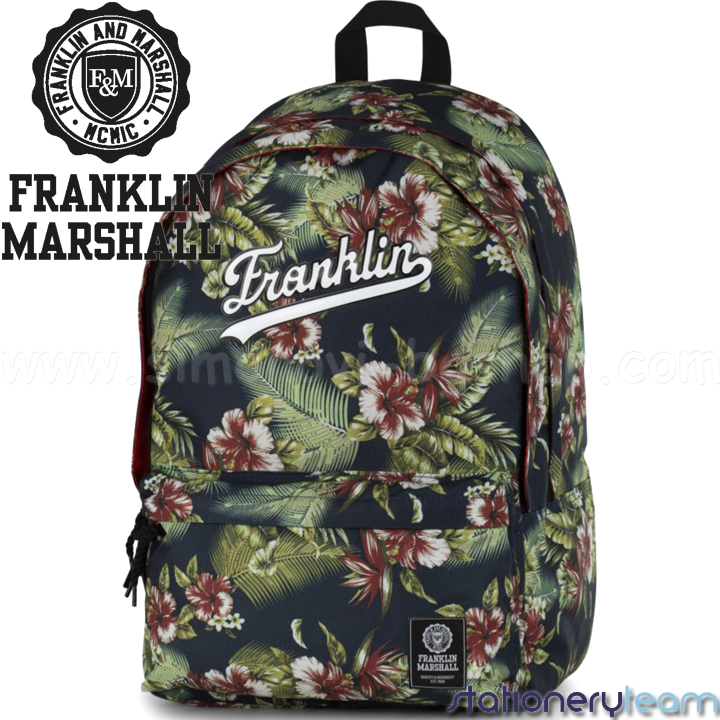 *Franklin & Marshall Girls  05394 Green Flowers Stationery Team