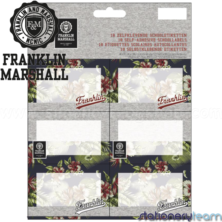 *Franklin & Marshall Girls  06315 Stationery Team