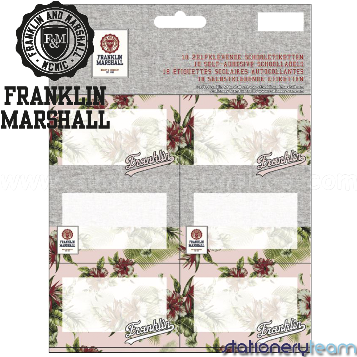 *Franklin & Marshall Girls  06338 Stationery Team