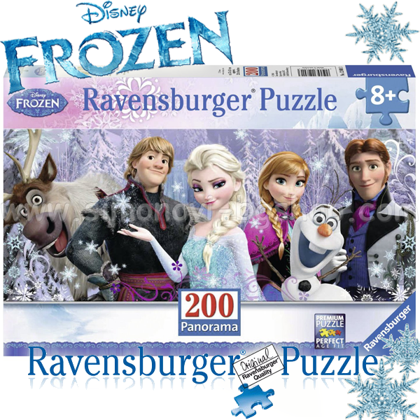 Ravensburger - Frozen Panorama Puzzle 200ch. Frozen 12801