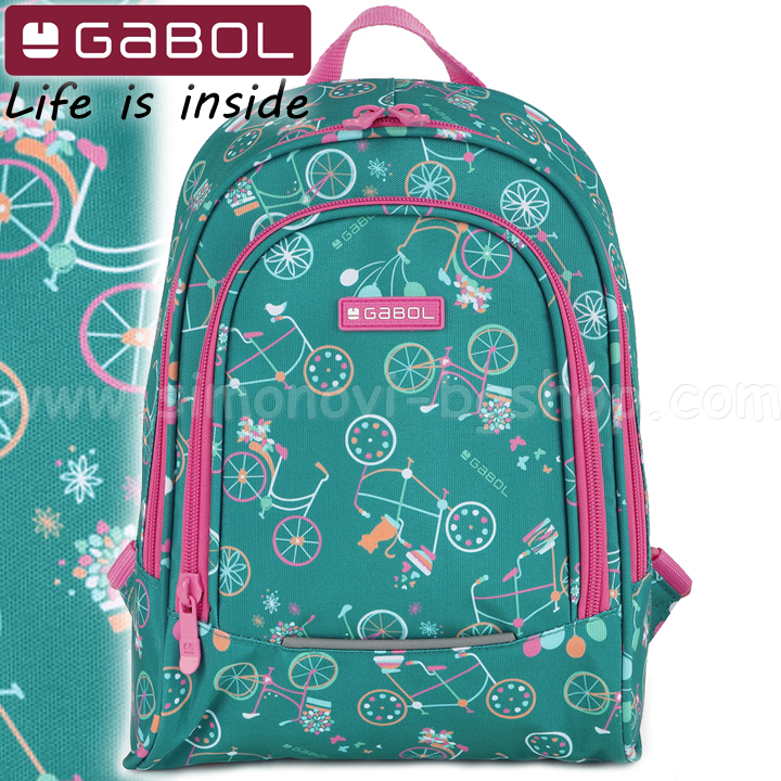 2024 Gabol Fiori Single Compartment School Backpack 23420504