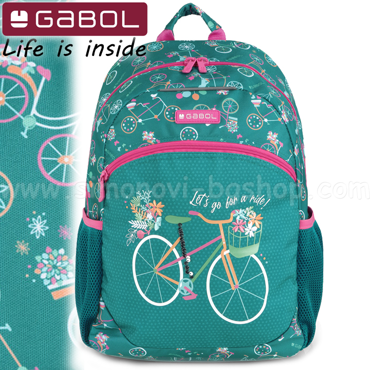 2024 Gabol Fiori Single Compartment School Backpack 23420604