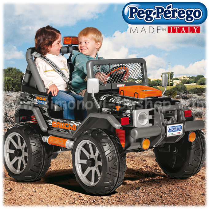 Peg perego gaucho jeep battery #4