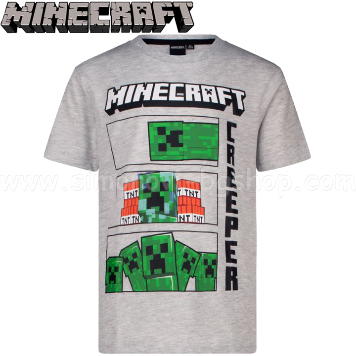 *2025 Minecraft   Creeper Block Grey GC-MNCT-398