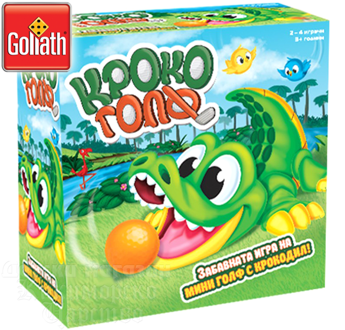 Goliath Занимателна игра "Кроко Голф" 31247 Goliath Занимателна игра "Кроко Голф" 31247