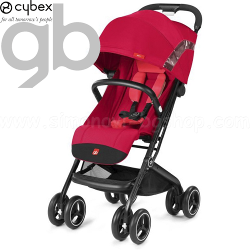 Cybex Бебешка количка GB Qbit+ Cherry Red 618000457 Cybex Бебешка количка GB Qbit+ Cherry Red 618000457