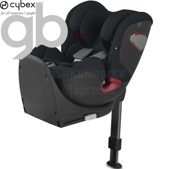 GB by Cybex Car seat Convy-fix 0-25kg. Velvet Black