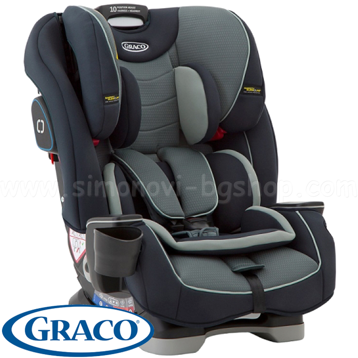 * GRACO Car seat SlimFit LX 0-12 years. G8AE899DSKEU