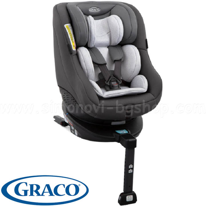 * GRACO Car seat 0-18kg. Turn2Me 360 IsoFix Grey