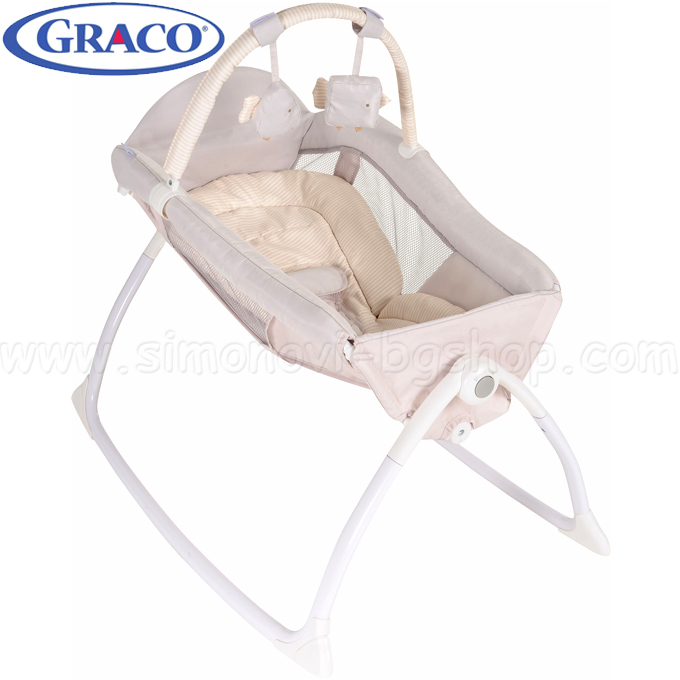Graco - Baby swing / basket LITTLE LOUNGER Birdies