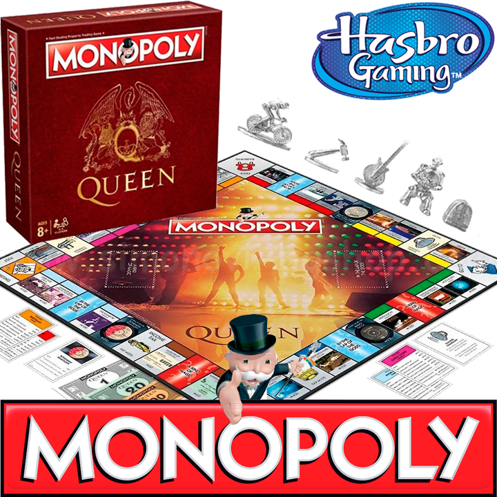 Jocul de jocuri de noroc Hasbro Monopoly - Queen WM26543
