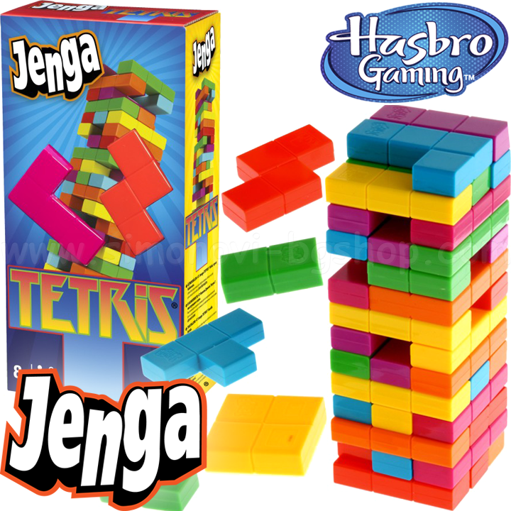 Hasbro Gaming Jenga   Tetris A4843