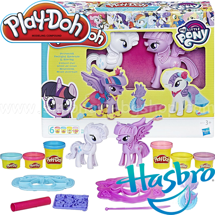 *Hasbro Playdoh Комплект Парти с Малкото пони B9717 *Hasbro Playdoh Комплект Парти с Малкото пони B9717