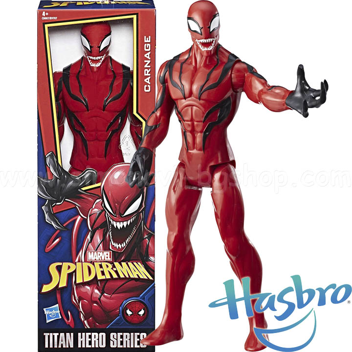 *Marvel Spider-Man Titan Hero Фигурка Carnage C0007 *Marvel Spider-Man Titan Hero Фигурка Carnage C0007