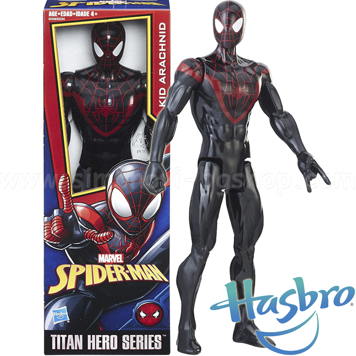 *Marvel Spider-Man Titan Hero Екшън фигурка Kid Arachnid с Power FX порт E2346 *Marvel Spider-Man Titan Hero Екшън фигурка Kid Arachnid с Power FX порт E2346