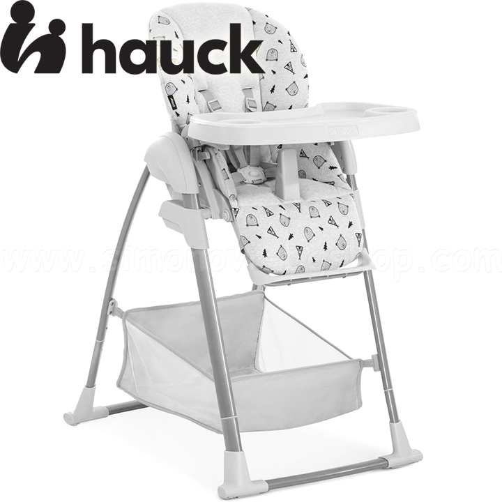 2023 Hauck Dining chair 3 in 1 Sit N Relax Nordic Gray 665527