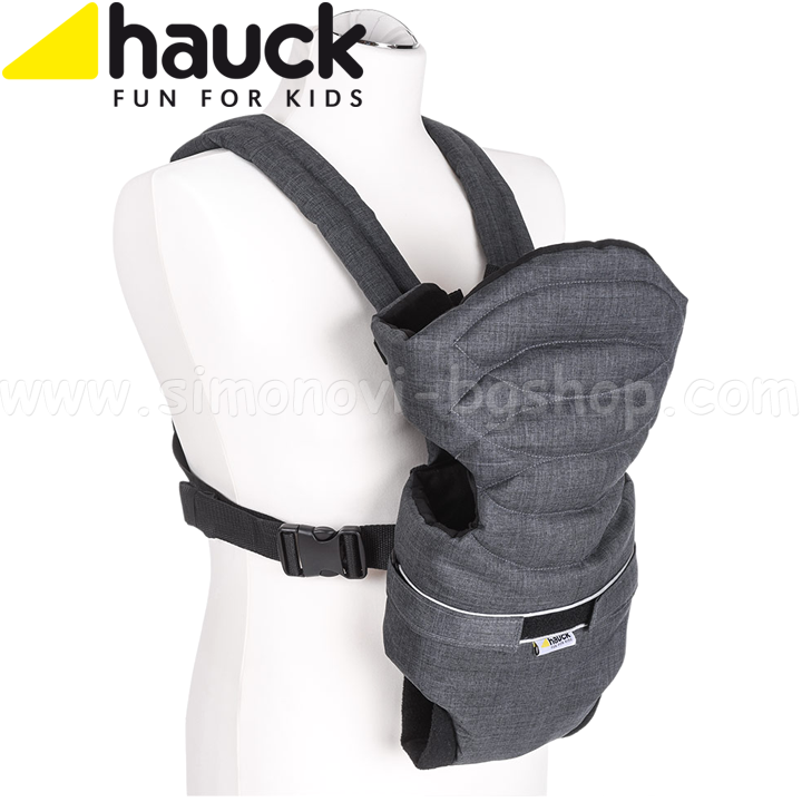 Hauck   2-Way Carrier Melange Charcoal580981