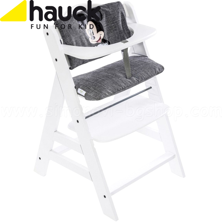 2019 Hauck Dining Chair Set Deluxe Mickey Gray 667125