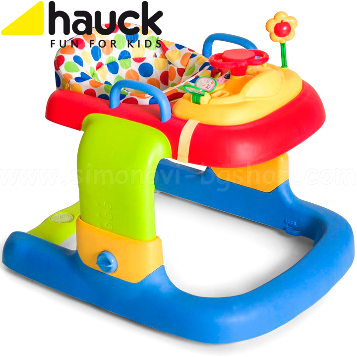 Hauck Baby Walker 2in1 Walker Dots 643044
