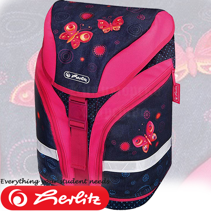 *Herlitz Motion Ергономична ученическа раница Butterfly Dreams 11407558-1 *Herlitz Motion Ергономична ученическа раница Butterfly Dreams 11407558-1
