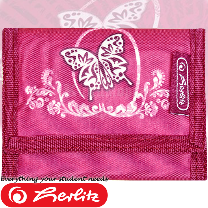 * 2016 Herlitz Smart Little wallet Rose Butterfly 11438991