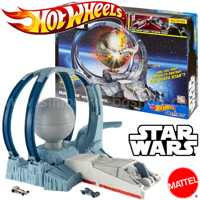 *  Hot Wheels Star Wars  Death Star Rev Race DHH82