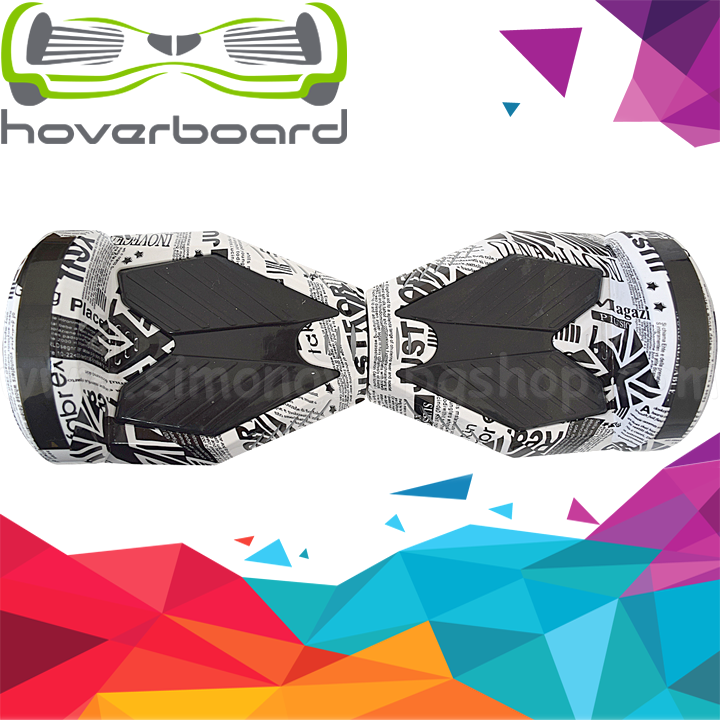 Hoverboard     Alien 8" LED SBB British News