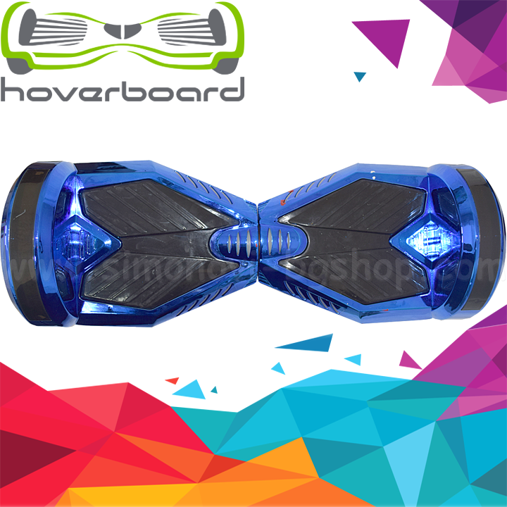 Hoverboard     Alien 8" LED SBB Electroplate Blu
