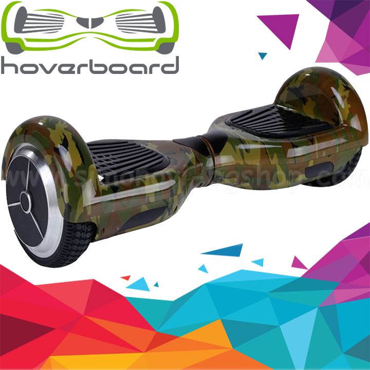 Hoverboard bord auto de echilibrare electric lunar de 6,5 " Military Special Edi