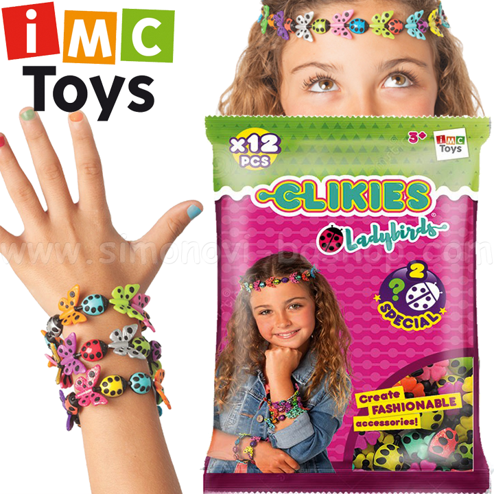 **IMC Toys  Clikies   12 . Ladybirds 95458-2